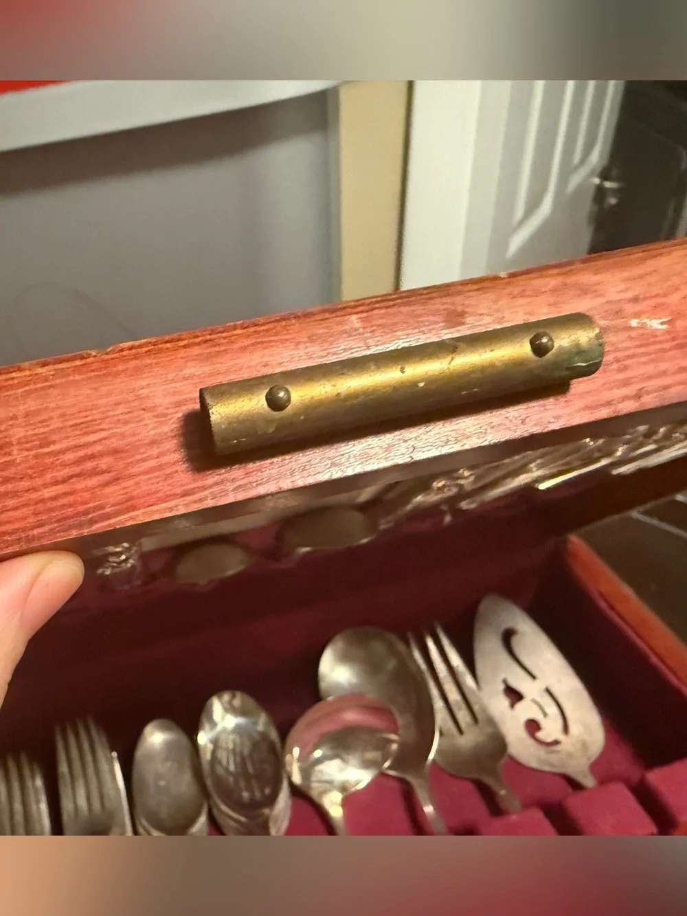 vintage flatware set from 1847 Rogers Bros 42 pieces